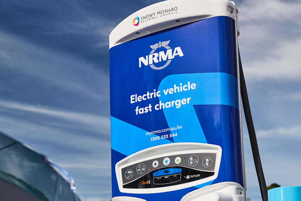 Using a 50kW DC fast charger at a public filling station can charge the battery up from empty to 80 per cent in 75 minutes. A 100kW fast charger can do it in 54 minutes.