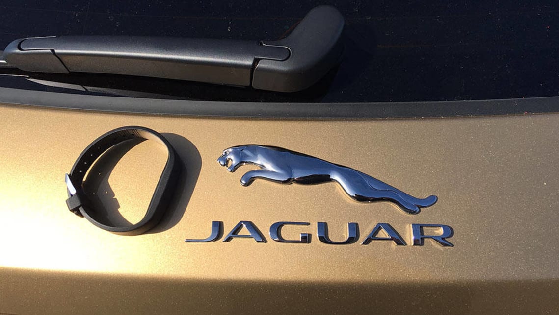 Jaguar Logo Silver Metal for Car Key chainBike Keychain Size Medium