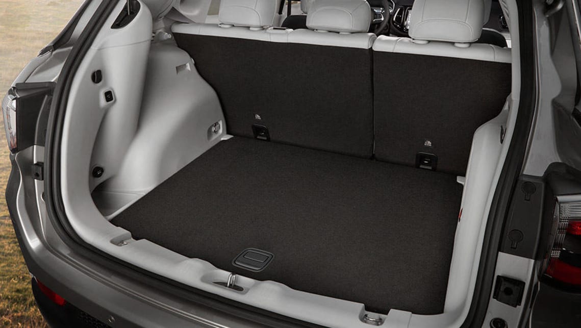 Jeep compass boot shop space