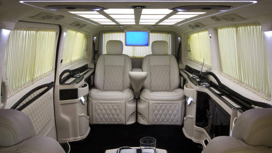 Klassen reveals stretched and pimped Mercedes Benz Vito Car News