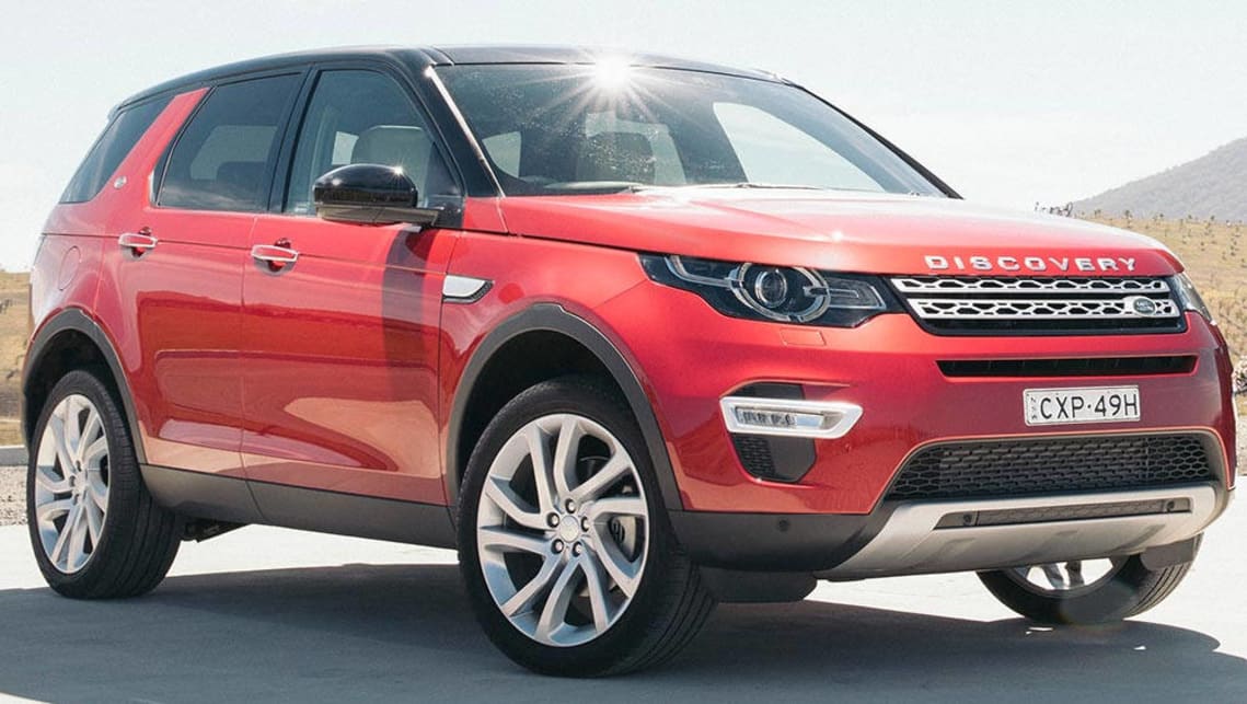 Luxury SUVs such as the Land Rover Discovery Sport (pictured) have surged in popularity.
