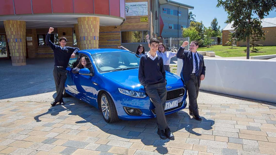 Ford Australia CEO Graeme Whickman said the proceeds of the auction are to be donated to the Geelong community and a student robotics engineering program.