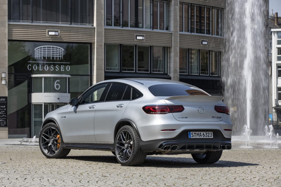 The exterior changes aren’t immense for the AMG GLC.