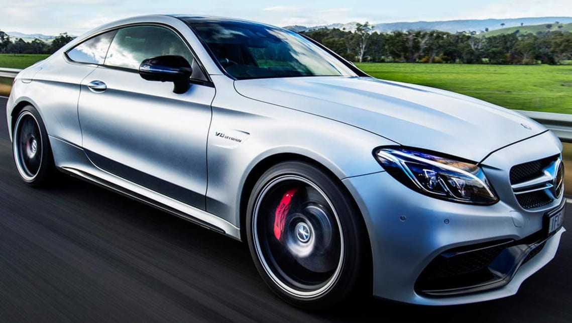 2016 Mercedes-Benz AMG C63 Coupe.