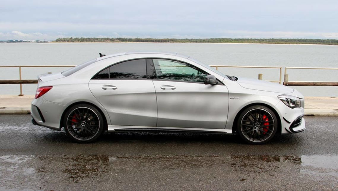 2016 Mercedes-AMG CLA 45. Image credit: Peter Anderson.