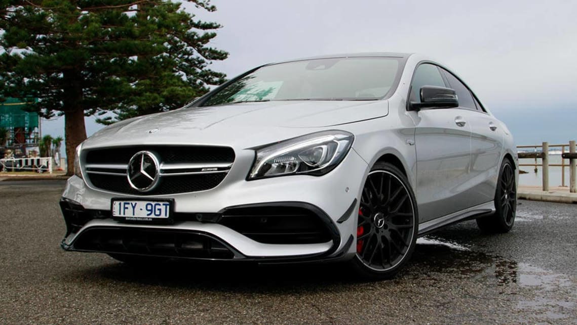 2016 Mercedes-AMG CLA 45. Image credit: Peter Anderson.