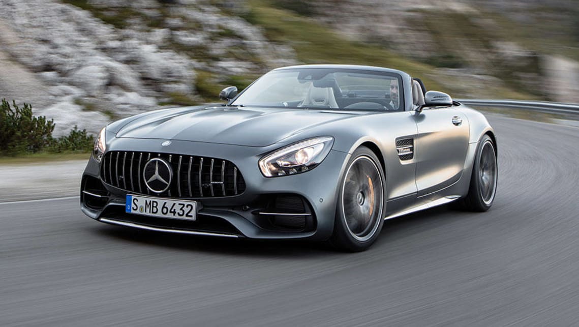 2017 Mercedes-AMG GT C Roadster.