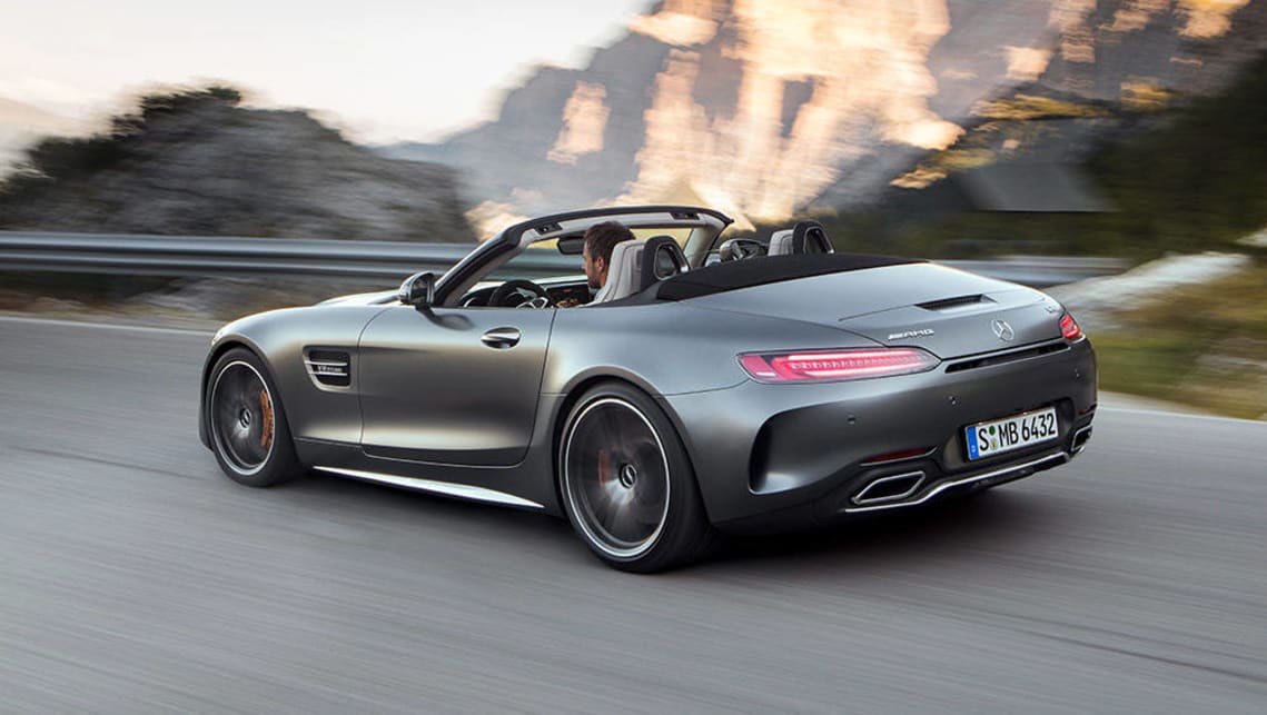 2017 Mercedes-AMG GT C Roadster.