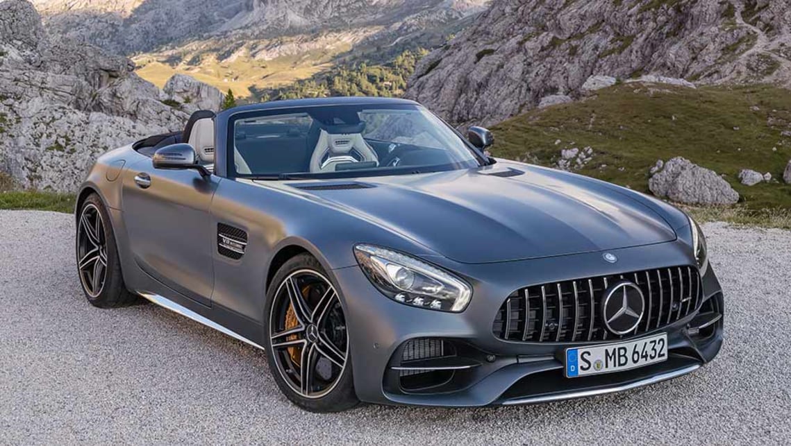 2017 Mercedes-AMG GT C Roadster.