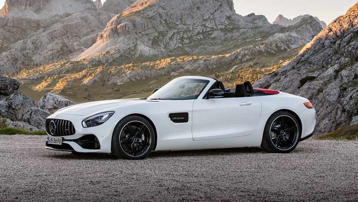 2017 Mercedes-AMG GT Roadster.