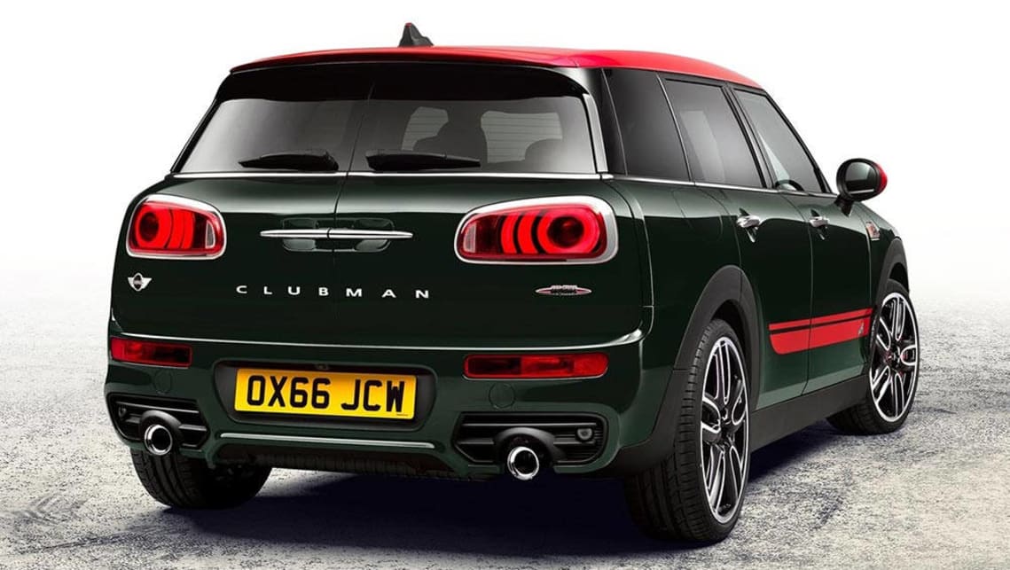 2017 Mini John Cooper Works Clubman.