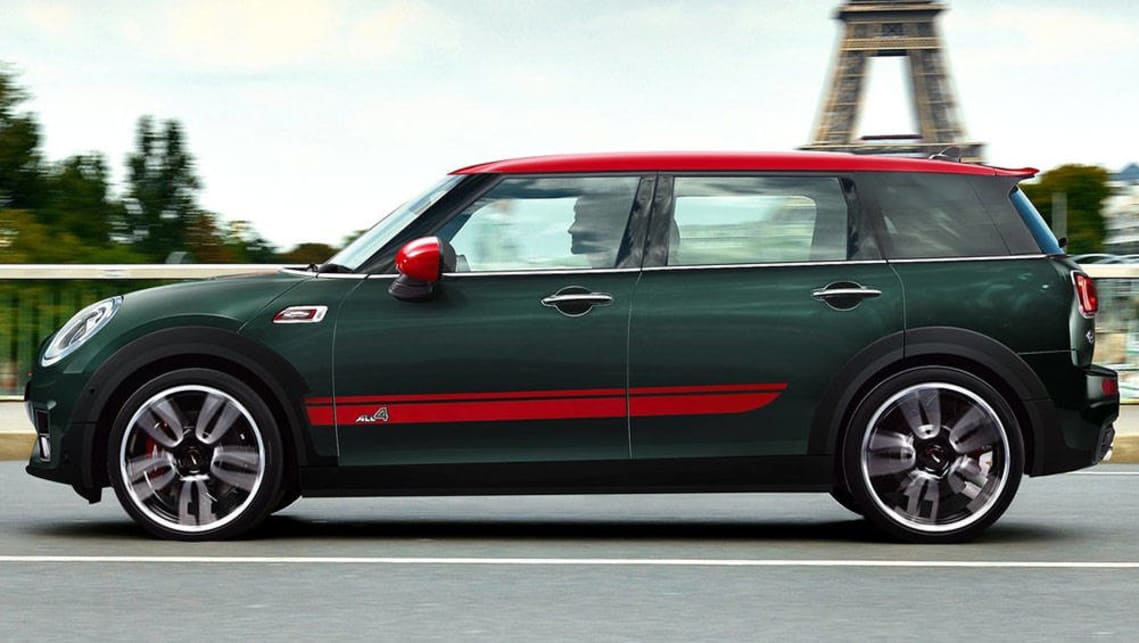 2017 Mini John Cooper Works Clubman.