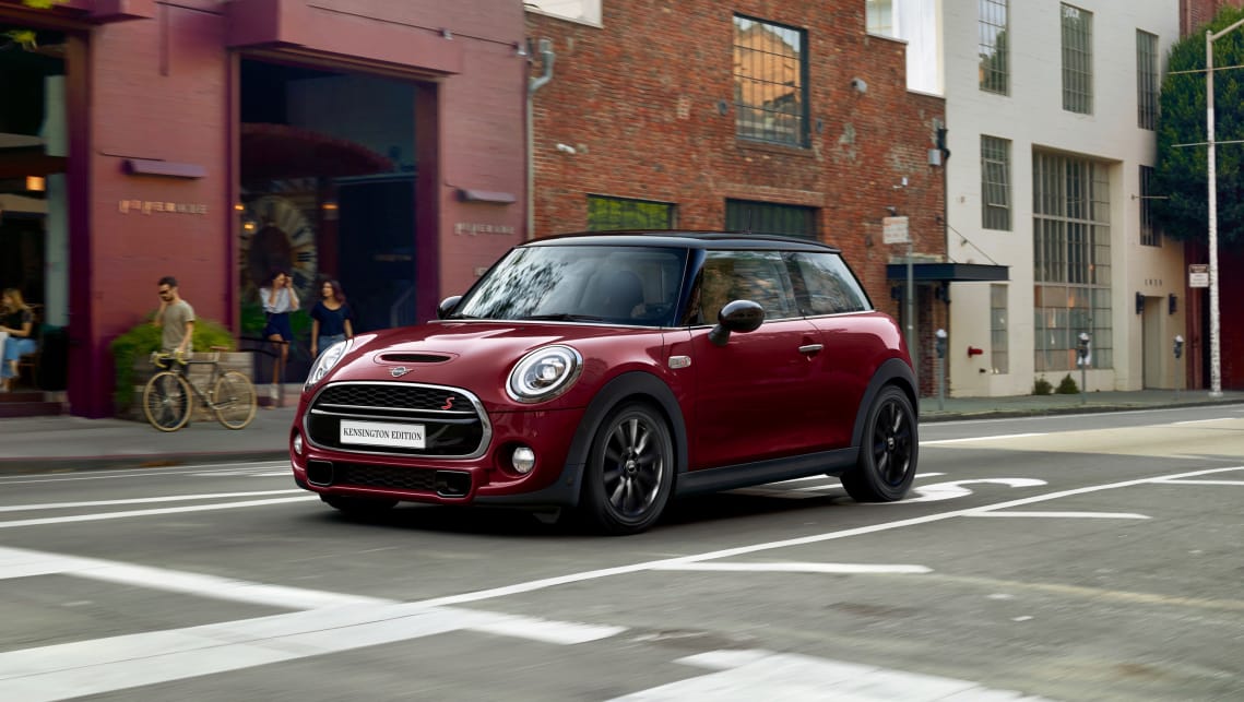 All Kensington Editions come standard with Mini's 'Driver Assist Package' that includes key safety items.