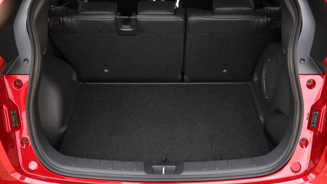 A sliding rear seat can change the room in the boot from 341L (VDA) to 448L.