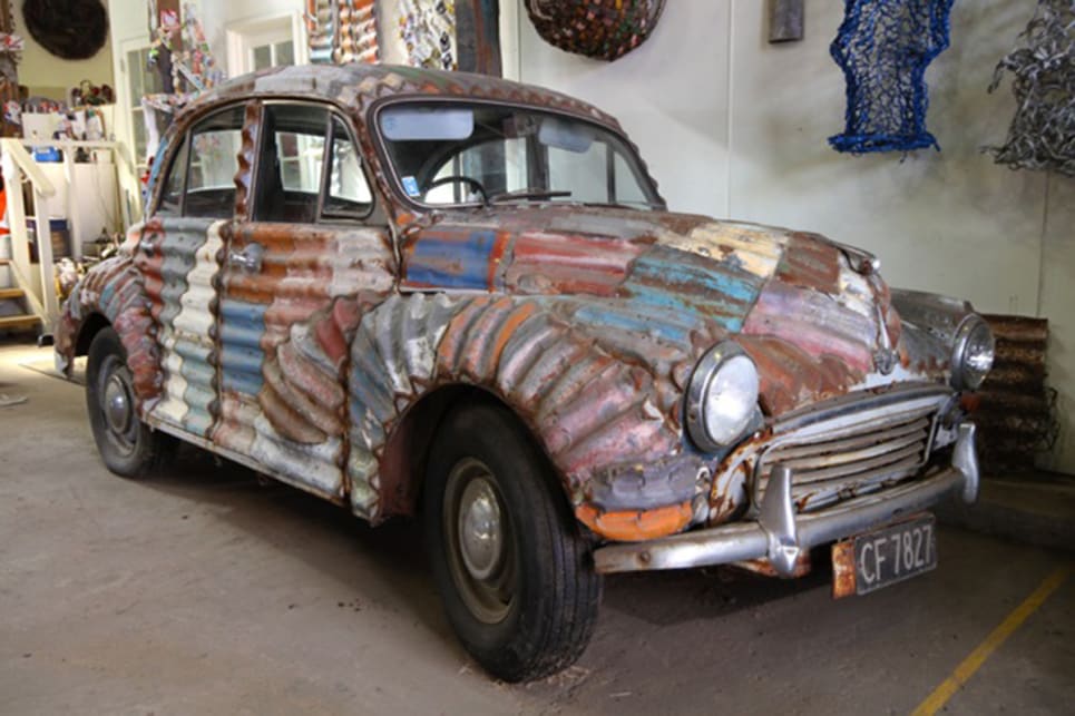 After the HQ, ​Jeff Thompson applied his magic to a Morris Minor. (image credit: Survivor Car Australia)