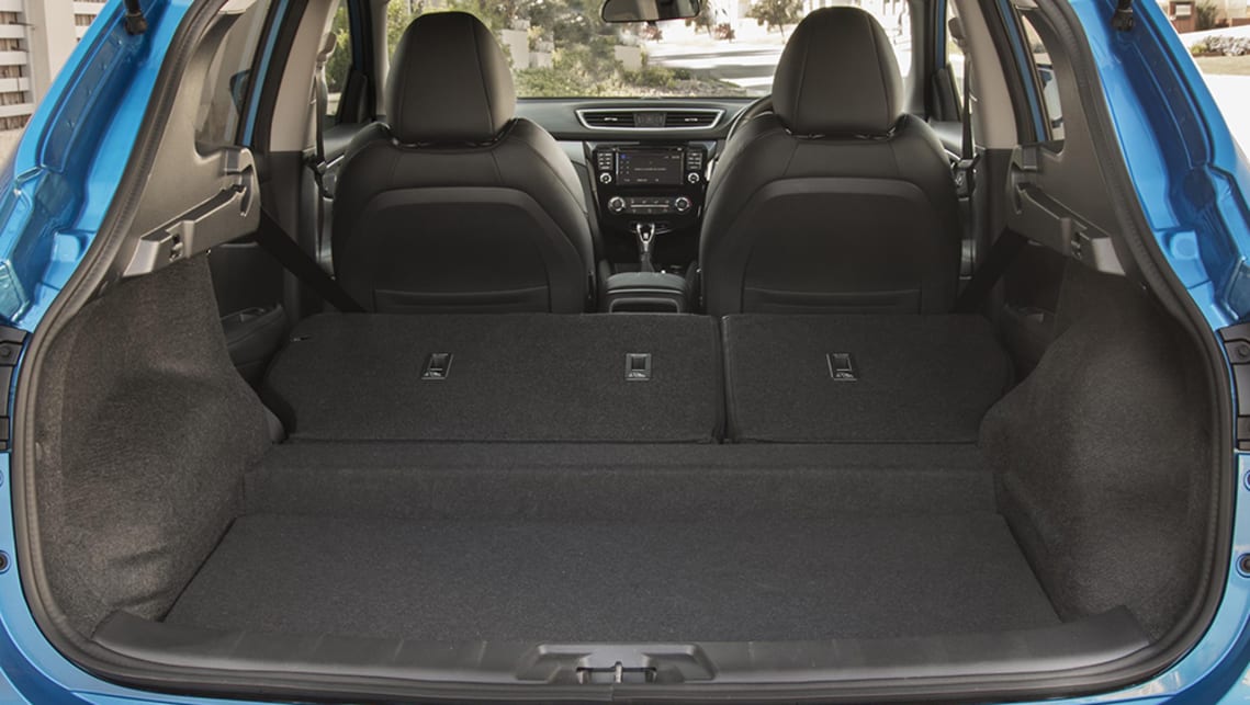 Drop the 60:40 rear seats and the space triples to 1596L which will allow you to get in a flat-pack table or two.