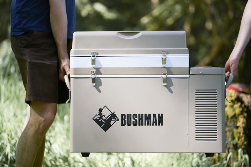 The size of your portable fridge freezer and its internal configuration should suit your lifestyle (image: Bushman Fridges).