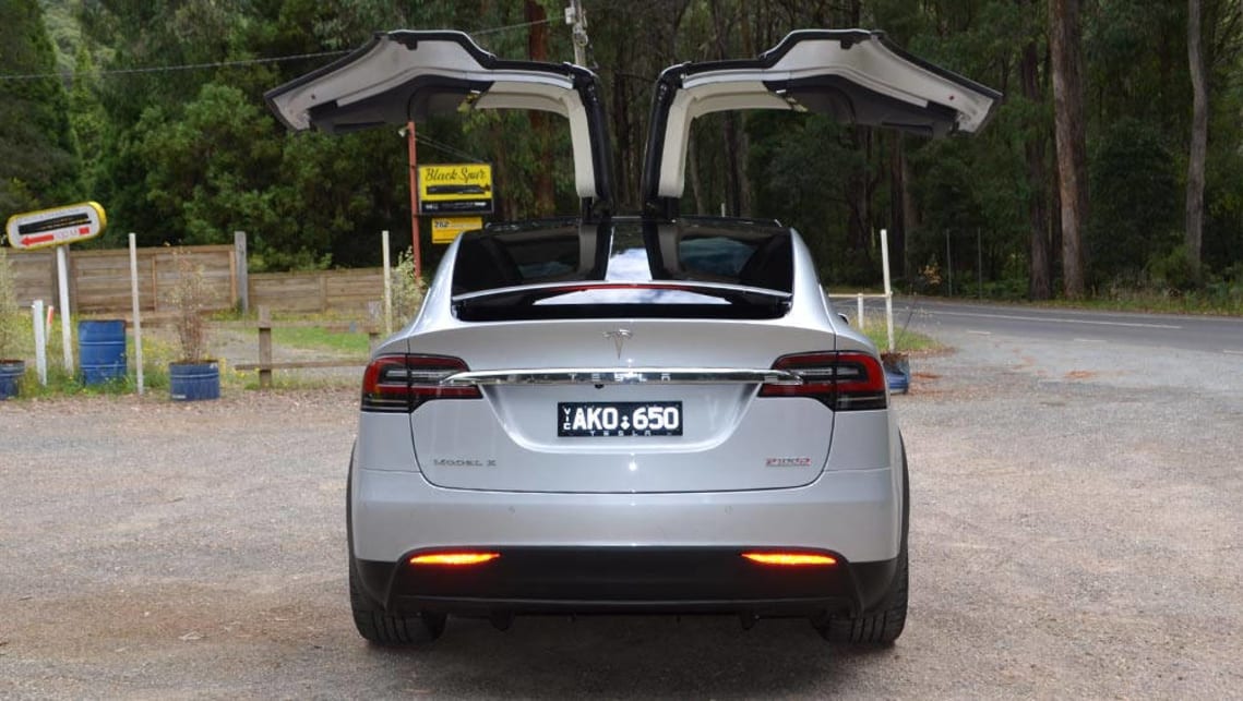 Tesla Model X 2017 review CarsGuide