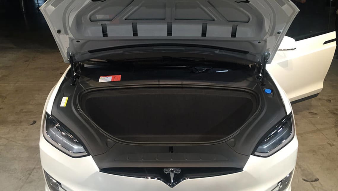 Tesla bonnet sales
