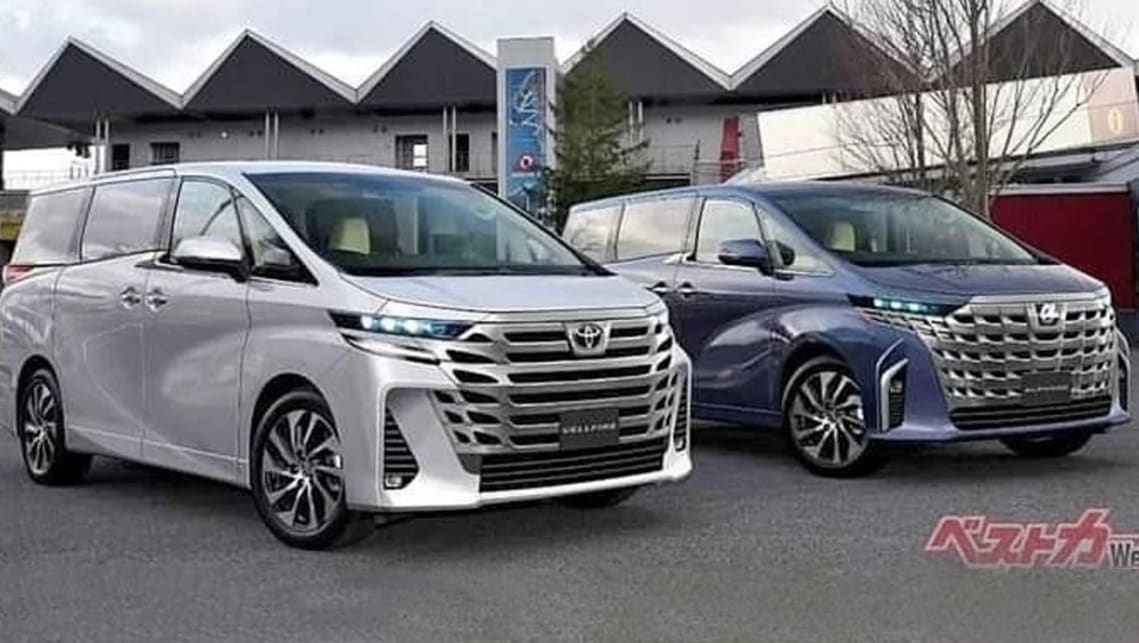 Toyota Alphard Could the Lexus LM people mover's confirmation
