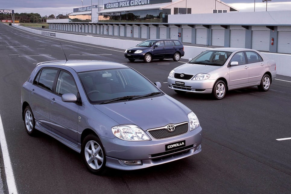 2002 Toyota Corolla range