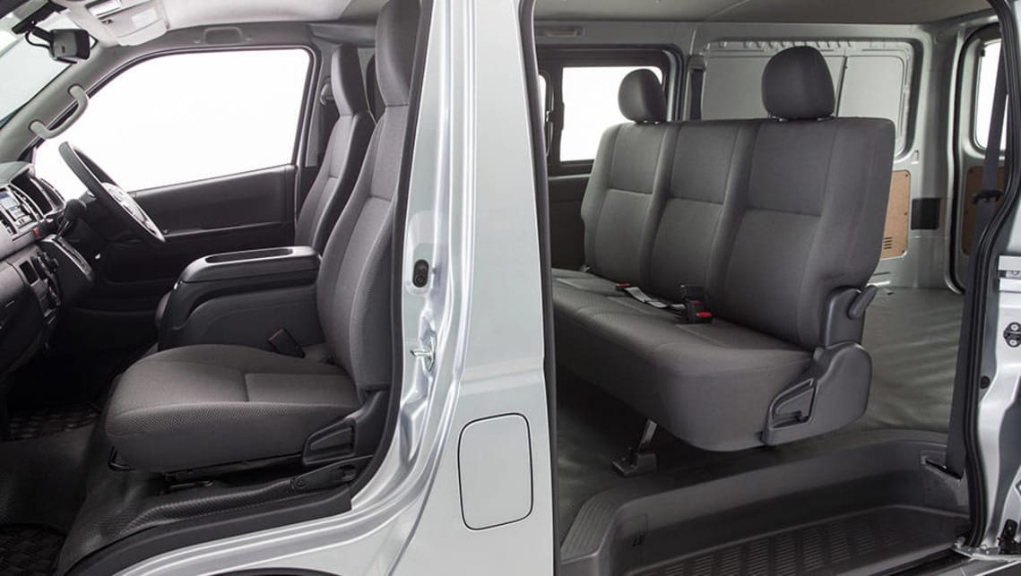 Toyota hiace lwb crew van 2025