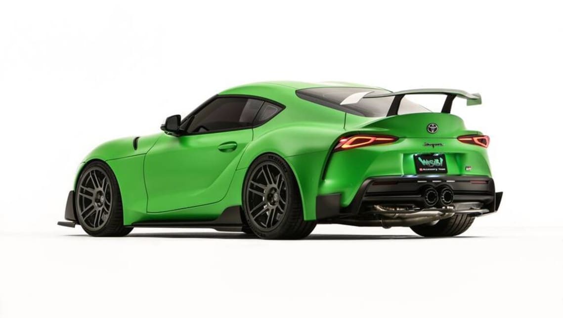 Toyota Supra Wasabi Concept. (image: Toyota - via roadandtrack.com.au)