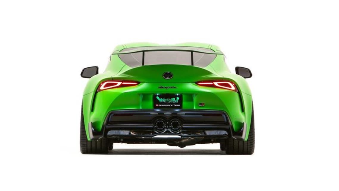 Toyota Supra Wasabi Concept. (image: Toyota - via roadandtrack.com.au)