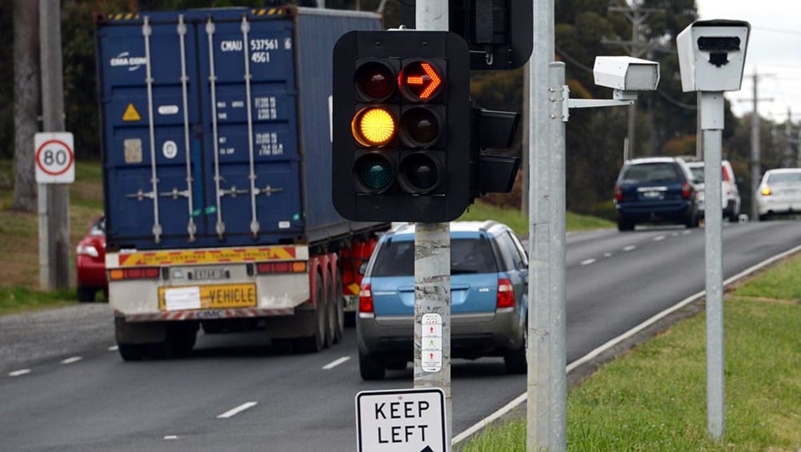 offence for running a red light
