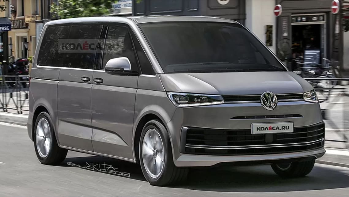 Vw Multivan 21 Renderings May Reveal New Gen People Mover Design Car News Carsguide