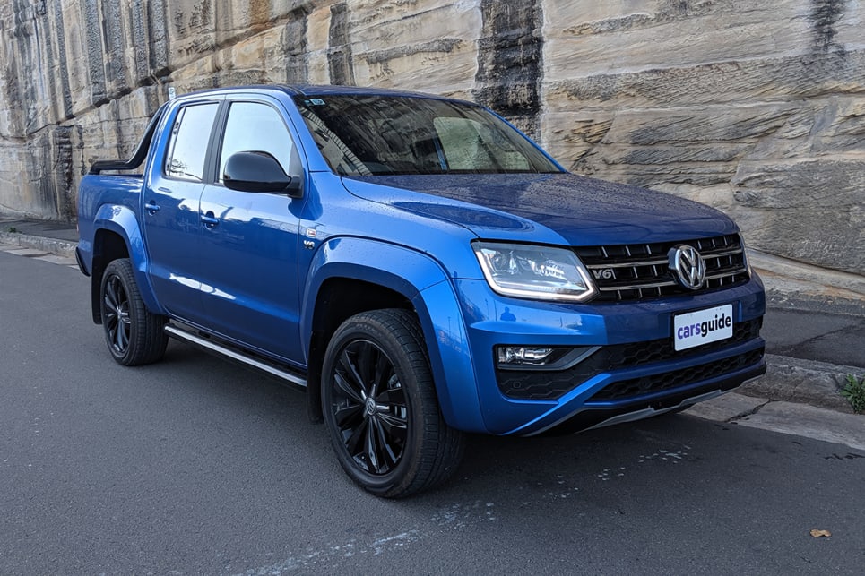 As utes go, the Amarok is definitely one of the better looking ones,  with a commanding profile that has stood the test of time. (image: Dan Pugh)