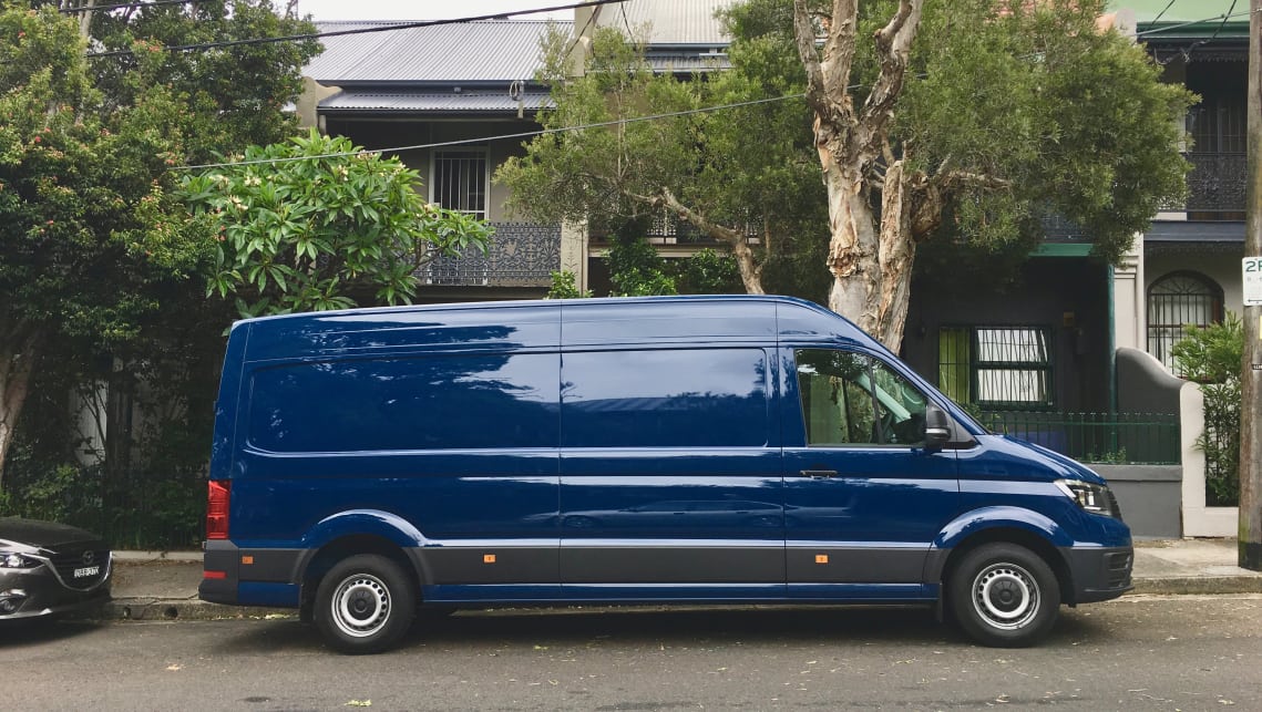 There’s a typically Teutonic approach to the exterior styling of the Crafter.