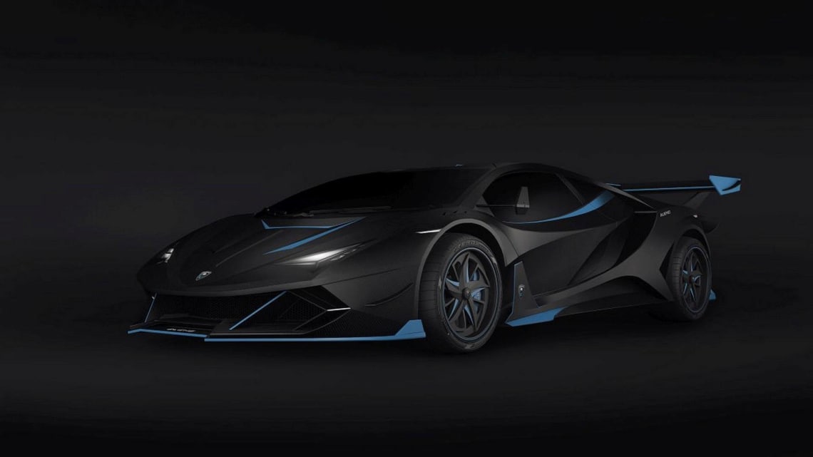The design appears to have influences of the Lamborghini Centenario.