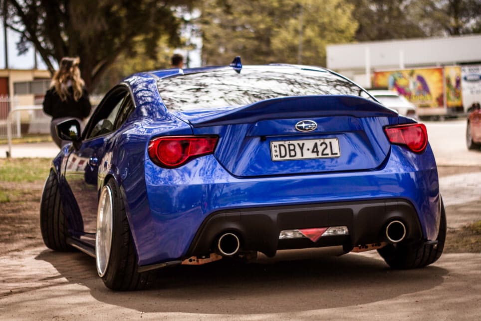 A BRZ for those with a taste for stance. (image credit: Corey Mitchell)