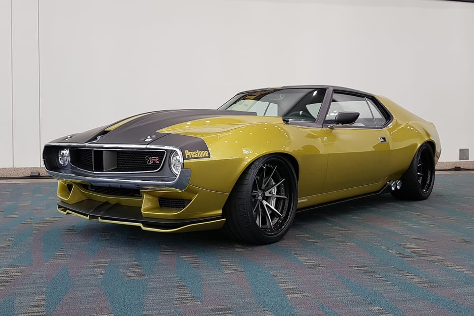 Remember the Ring Brothers' AMC Javelin from the 2017 SEMA? (image credit: Malcolm Flynn)