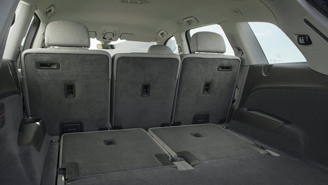 Audi suv 3 top row seating