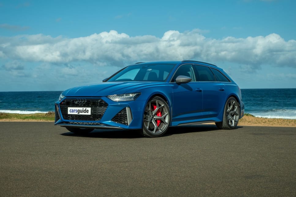 The RS6 Performance wears a before-on-roads price-tag of $241,500. (Image: Tom White)