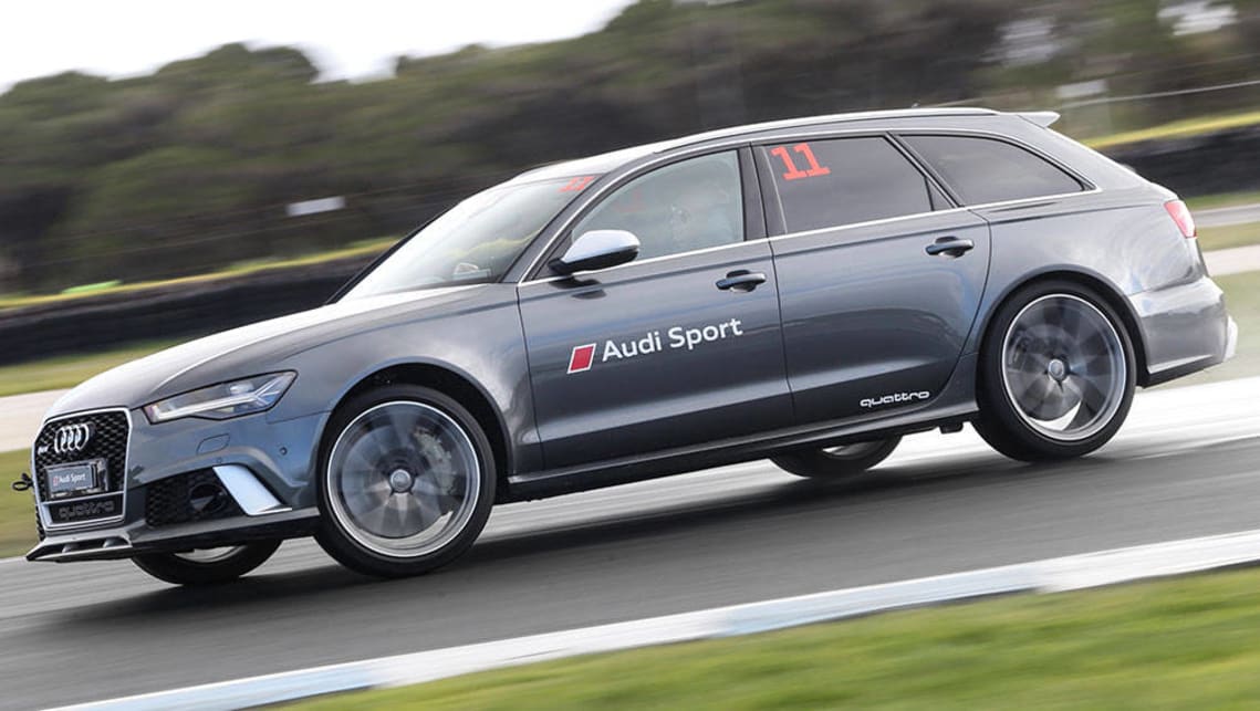 Audi Sport at Phillip Island in Victoria.