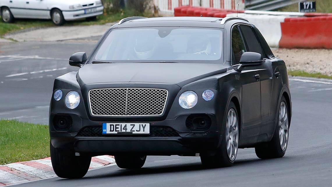 Bentley SUV spied testing Car News CarsGuide
