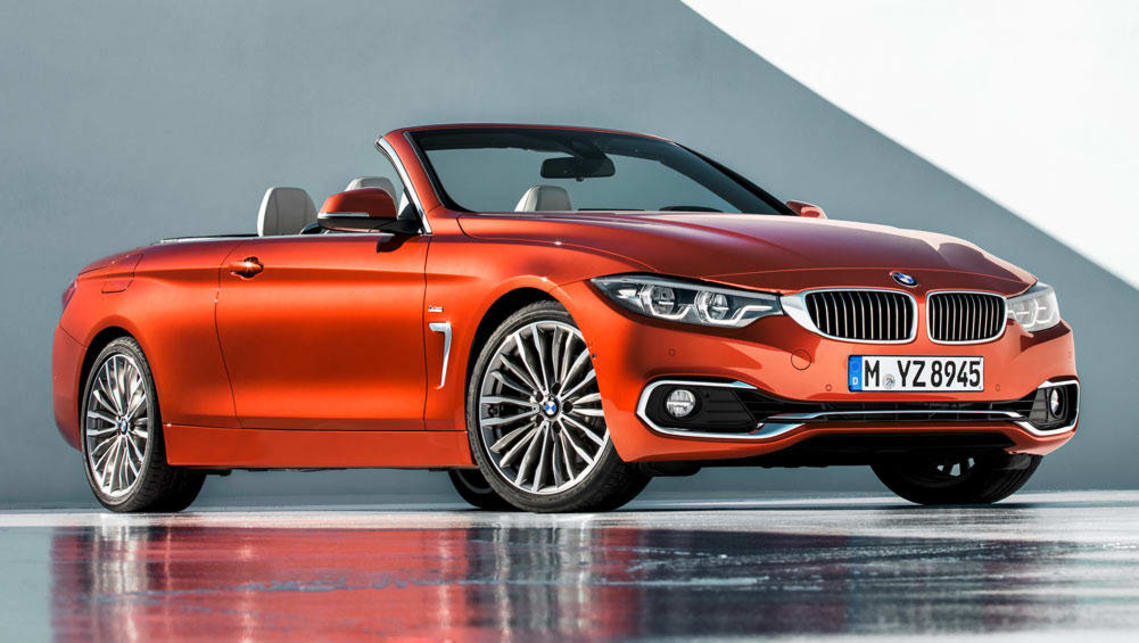 2017 BMW 4-Series convertible.