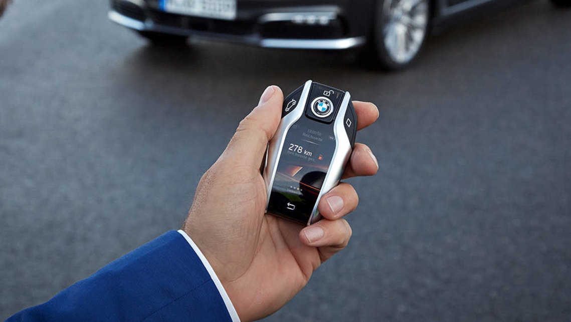 2016 BMW 7 Series Display Key