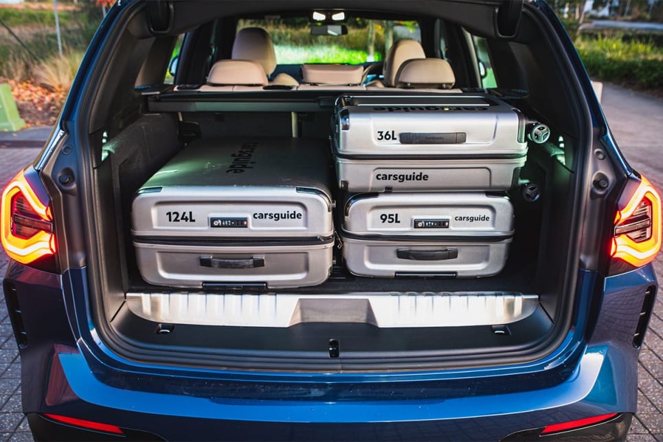 Luggage capacity in the boot is rated at 450-litres. (Image: Tom White)