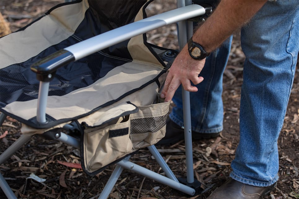 Most popular camping brands offer a range of camp chair models using different materials. (image credit: Dean McCartney)