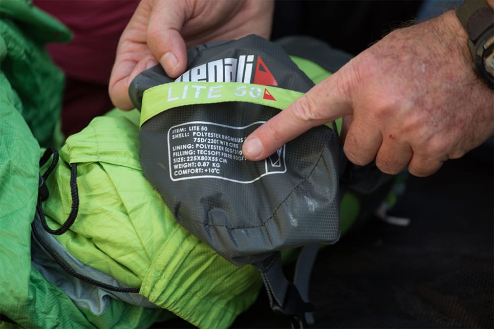 down-fill bags have been the preferred option due to that fibre’s better warmth for weight performance. (image credit: Dean McCartney)