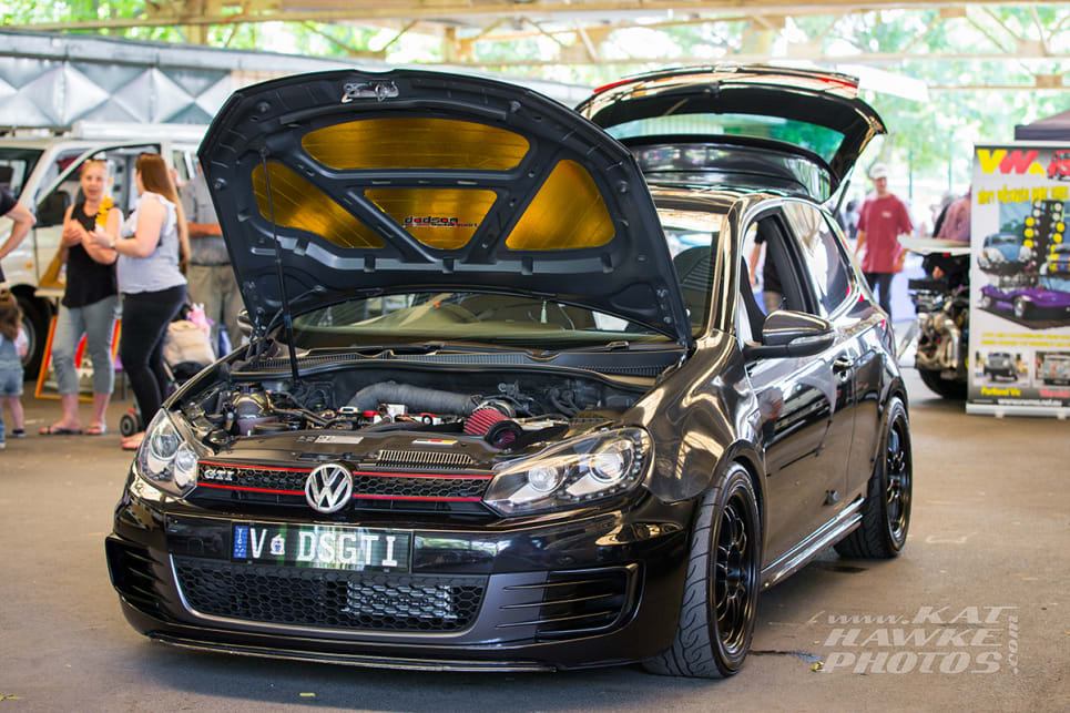 Volkswagen Golf GTi. (image credit: Kat Hawke)