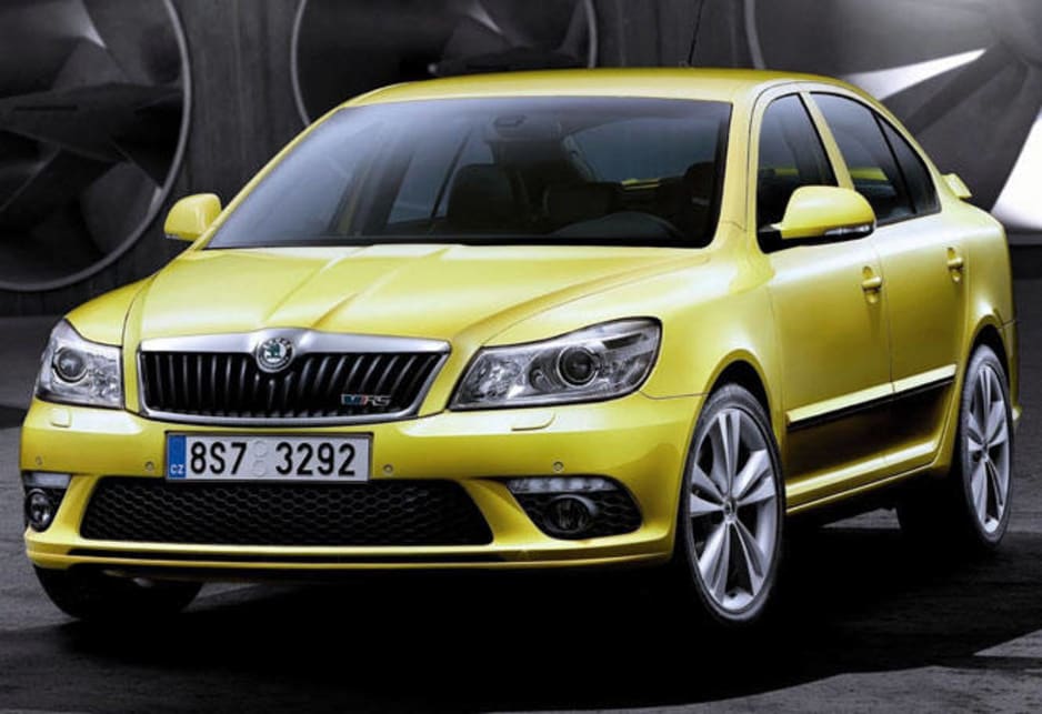 Skoda RS sedan
