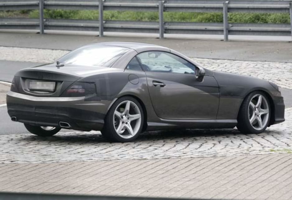Spy Shot Mercedes Benz Slk Car News Carsguide