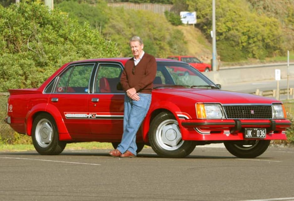 Len Kennedy with his 1980 VC HDT Brock Commodore 