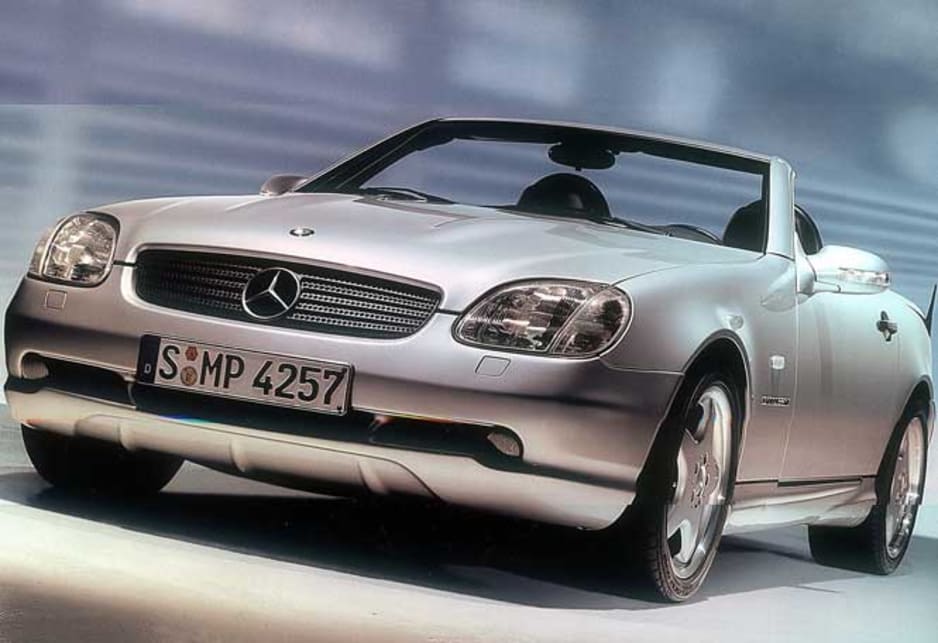 R170 Mercedes-Benz SLK 200 compact roadster, 1997 