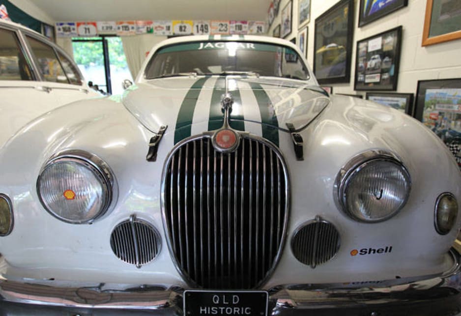 Max Parnell's Jaguar 1957 Mk1 and 1967 S-Type